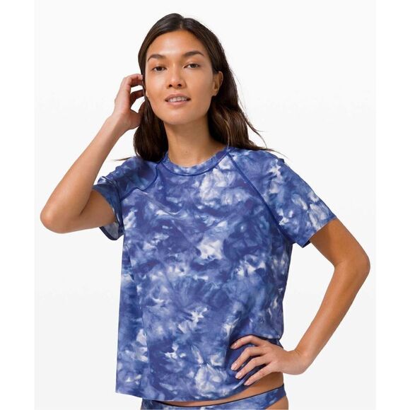 Womens Lululemon Sun Shelter Short Sleeve - Picture 1 of 5